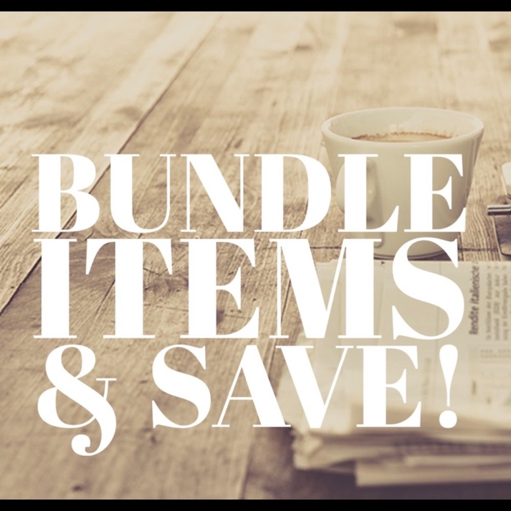 Bundle 2 or more items for a great offer